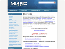 Tablet Screenshot of miapic.com